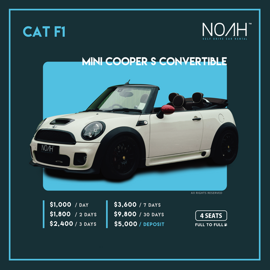 MINI COOPER S CONVERTIBLE (F1)